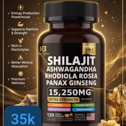 Shilajit Ashwagandha Capsules
