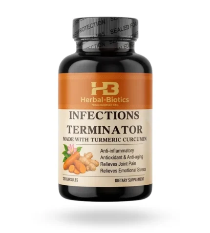 Herbal-Biotics Infections Terminator | Turmeric Curcumin