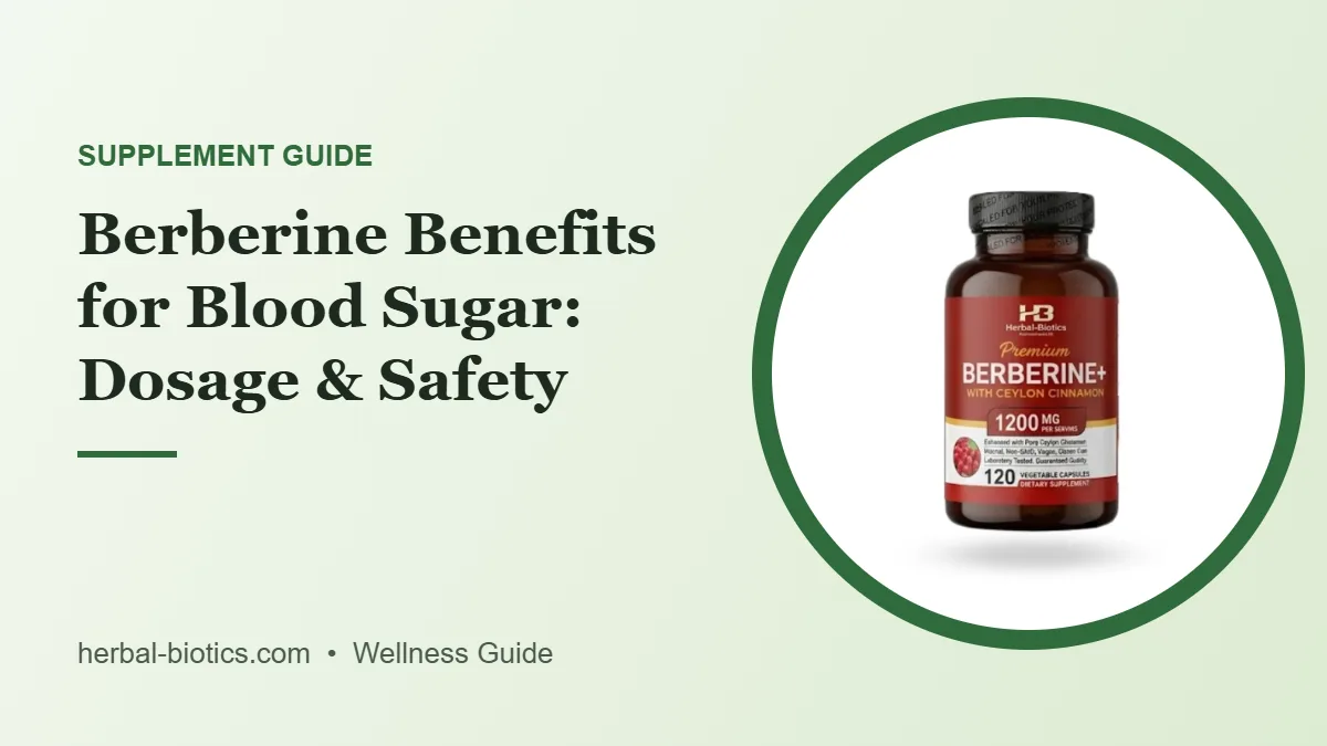 Berberine with Ceylon cinnamon capsules – benefits for blood sugar, dosage and safety